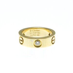 CARTIER 18k Yellow Gold Diamond Love Ring
